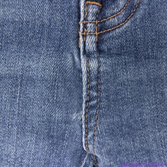 Madewell women's 10" High-Rise Skinny Jeans in Bradshaw‎ Wash, size 23 - Picture 16 of 16